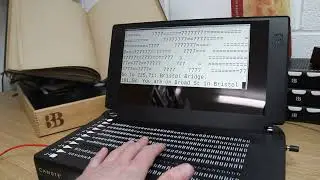 Interactive tactile map of Bristol in Braille, on the Canute Console