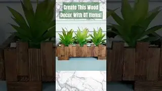🔥 GRAB Some Dollar Tree Jenga Blocks For This DIY! #dollartreediy #shesocraftdee #shorts