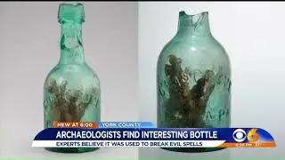Witch Bottle discovered under Interstate 64 in Virginia