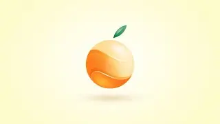 Orange 3D Logo Design - Affinity Designer Tutorial