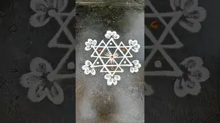 Simple Kolam #muggulu #shorts #rangoli