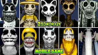 Zoonomaly Game Pc VS Game Mobile - All Characters Comparison | Final Boss Fight