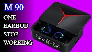 How to Fix One Earbud Not Working (DIY Repair) | M90 not working 