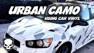 Urban Camo - easy car vinyl trick