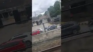 Riding on the Philippines MRT High speed Electric Engine