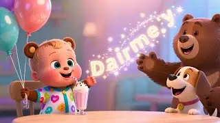 Baby Milkshake Party Today 🥤🎉 Fun Kids Song | Playful Learning Adventure