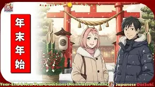 年末年始の日本文化を会話で学ぶ｜Japan’s Year-End & New Year traditionsConversation Practice JLPT N5–N3