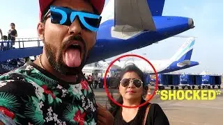 SURPRISING MOM WITH FIRST CLASS PLANE TICKETS!! *YOUTUBE MONEY*