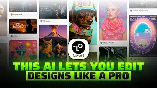 This AI Lets You Edit Designs Like a Pro | Lovart AI Review