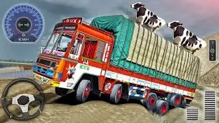 Indian Truck Driver &ndash; Heavy Cargo Delivery on Dangerous Roads | #truck #indiantruckgame #gameplay