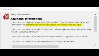 17 - SSIS : Troubleshooting & Resolving Data Conversion in 3 seconds