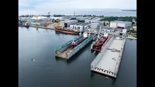 COMMISSIONING OF a NEW FLOATING DOCK for BLRT REPAIR YARDS in TALLINN