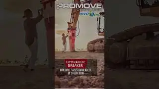 Hydraulic breaker Promove Demolition  #demolitiontools