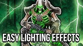 Easy 3D Lightning Effects for your Warhammer Minis