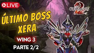 LIVE 🔴 GUILD WARS 2: TREINO DE RAID - WING 3 &Uacute;LTIMO BOSS (XERA)