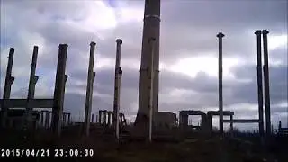 Arfun Pro 95 - Diving from 280m tall chimney!