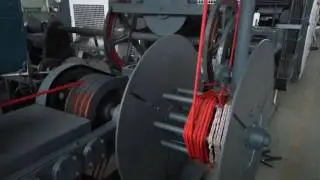 5-60mm 3 /4/6 strand rope making machine with steel
