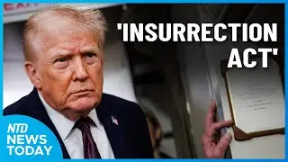 Trump's Bold Move on Immigration; New Healthcare Framework Released | NTD News Today (Jan. 15)