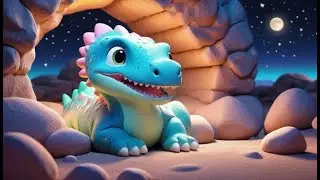 Naughty Dino Hid the Bedtime Moon | Nursery Rhymes for Kids & Baby Songs