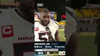 Texans DE Will Anderson Jr. shares scripture and gives thanks to Jesus Christ.