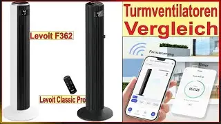 Levoit Classic Turmventilatoren Vergleich - Bestseller mit Power Sleep Mode Fernbedienung & App 2025