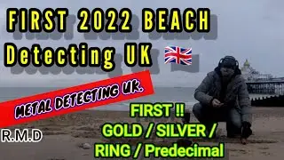 2022 First Beach Metal Detecting UK 🇬🇧 Gold/Silver/Ring/Predecimals. Win Folded Spade. Episode 1