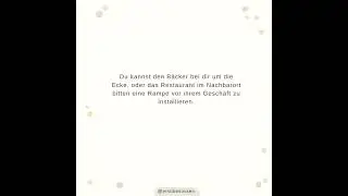 Inklusion  - Wie k&ouml;nnen wir eine inklusive Gesellschaft f&ouml;rdern? Was kann jeder einzelne tun?