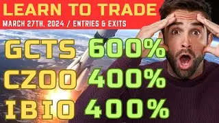 Trades of the Day $IBIO $CZOO $GCTS