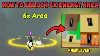 How To Unlock The New 6X Energy Area In Anime Force Simulator | Roblox