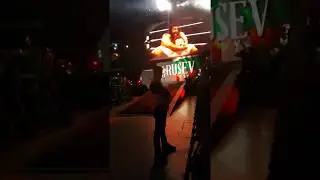 Rusev Entrance WWE Live Milano Forum Di Assago 10/11/2017