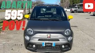 Abarth 595 turismo POV City drive!