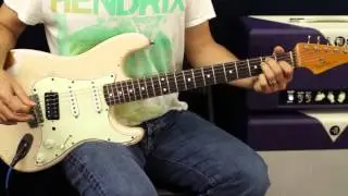 How To Play - Areosmith Cryin' - Song Tutorial - Guitar Lesson
