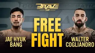 Jae Hyuk Bang vs Walter Cogliandro  | FULL FIGHT | BRAVE CF 58