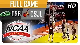 CSB vs. CSJL | Full Game - Quarter 3 | NCAA 92 - July 1, 2016