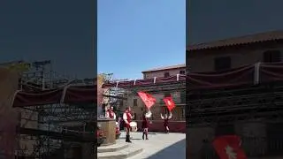 You NEED These EPIC Flag Throwers 🇮🇹 at Your Tuscan Wedding! Torrita di Siena&rsquo;s Piazza Magic!