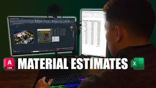 AutoCAD Garden Design: CAD &rarr; Excel Material List