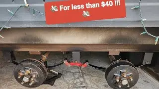 Trailer suspension  repair for under $40 bucks!!