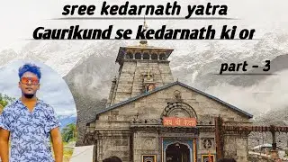 sree kedarnath yatra (gauri kund to kedarnath mandir) har har mahadev 🙏❤#kedarnathtemple