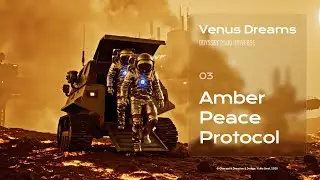 Amber Peace Protocol 🌅 Space Ambient Music | Venus Dreams EP03