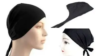 Hijab Cap Cutting And Stitching | Hijab Inner Cap | Hijab Cap Cutting | Free Size Hijab Cap