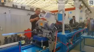 TDC flange forming machine,TDC Flange making machine / TDC production line #havc #airduct