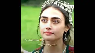 Halima Sultan 👑 | Loyal Halima 😍 | Ertugrul & Halima ❤️| #shortvideo