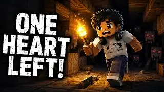 The Most Dangerous Minecraft Challenge | 1 Heart Only