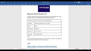virtusa start hiring 2023 batch link is given in video description