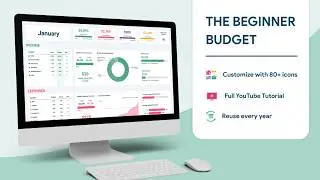 Beginner Budget Spreadsheet - Video Tutorial