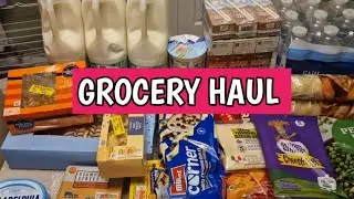 WEEKLY SAINSBURYS GROCERY HAUL WITH PRICES | MEAL PLAN | life of the baldwins