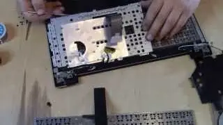 Asus K56CM Замена клавиатуры