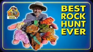 Best Rock Hunt Ever ? Rockhounding the Goldfields with Friends #crystals #minerals #rockhounding