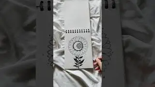 Sketchbook Tour #sketchbooktour #shorts #mandala