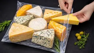 Немедленно прекратите хранить сыр в полиэтиленовых пакетах! Это портит его вкус быстрее, чем вы д...